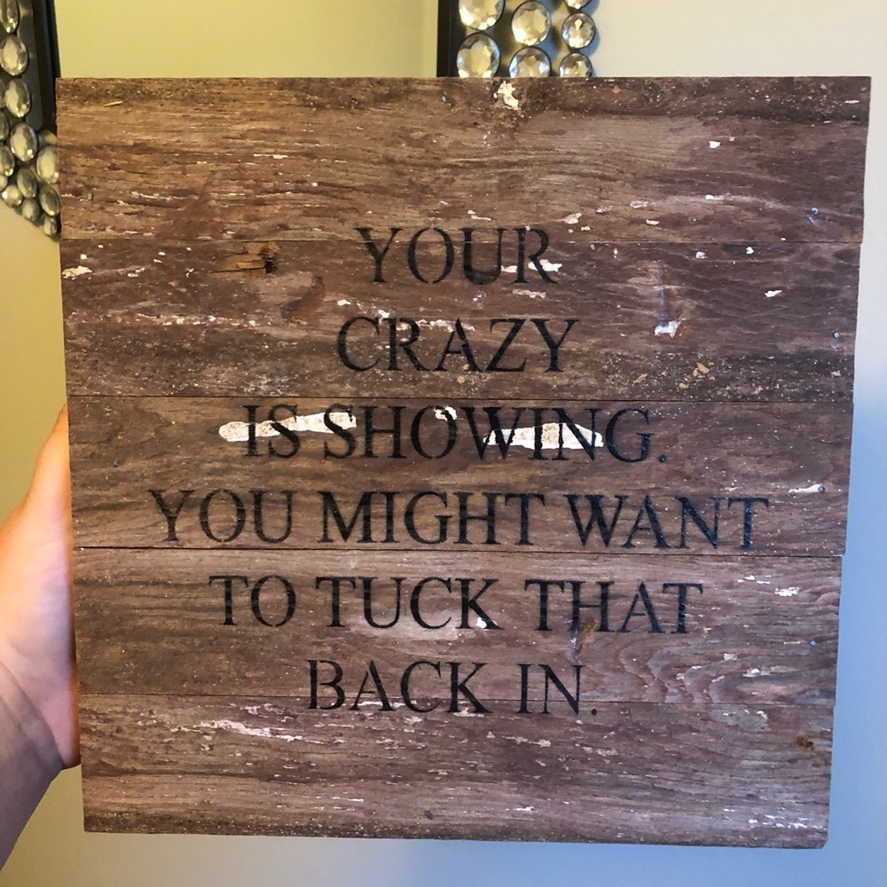 Funny Wooden Wall Art